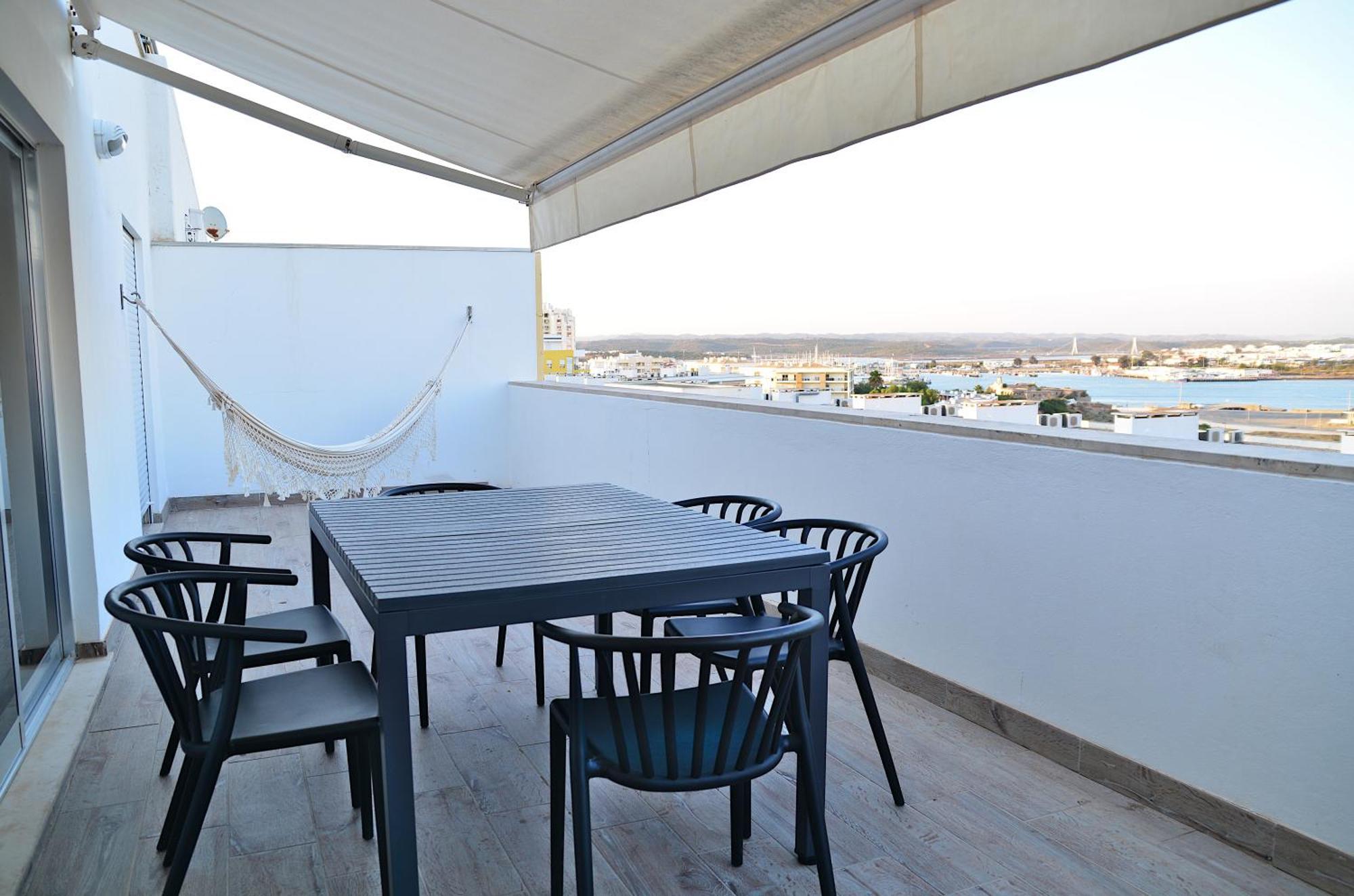 Apartamento T2 Vista Rio Arade - Portimão Exteriér fotografie